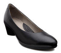 ECCO Sculptured 45 Black รองเท้าผู้หญิงส้นสูง