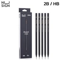 ดินสอไม้ ดินสอไม้2บี ดินสอดำ ดินสอคุณภาพสูง 10 ด้าม ดินสอฝนข้อสอบ แรเงา เขียนได้คมชัด สามารถลบออกได้ง่าย เส้นเรียบหนา คมชัด Alliswell