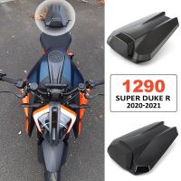 Motorcycle Accessories Pillion Rear Seat Cover Cowl Solo Fairing Hump Carbon Fiber Grain for KTM 1290 Super Duke R 2020-2022