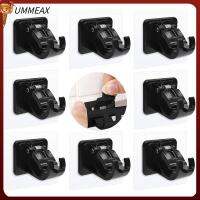 UMMEAX ที่แขวนที่แขวนผ้าขนหนูในห้องน้ำที่แขวนติดผนังม่านเส้นติดเล็บกันน้ำจำนวน8ชิ้น