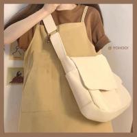 Superior Home Shop Crossbody Canvas Bag Simple Large-capacity Female Students Versatile Work Single Shoulder Crossbody Bag