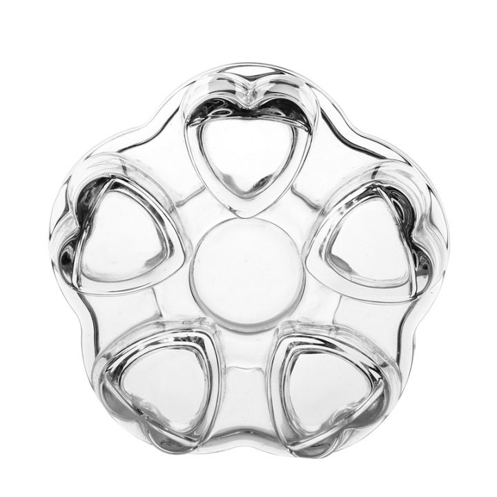 clear-glass-heat-resisting-heart-shape-teapot-warmer-heater-base-candle-holder