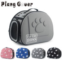 Cat Pattern Dog Carrier Bag Portable Cats Handbag Foldable Travel Bag Puppy Carrying Shoulder Bags