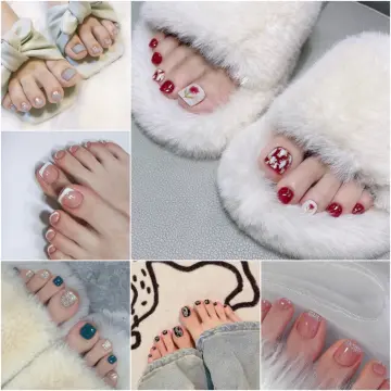 toe nail press on set stickers| Alibaba.com