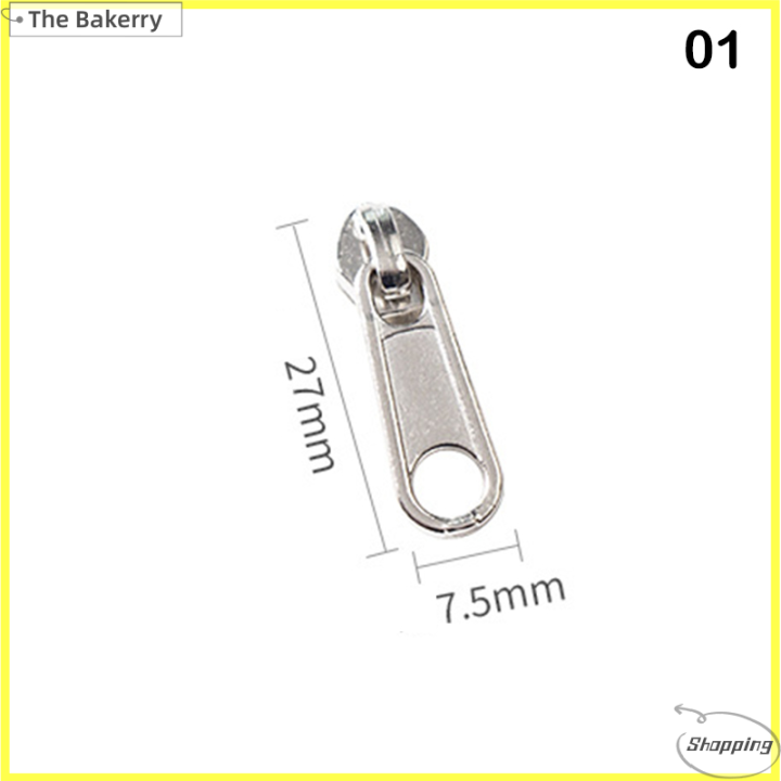 [The Bakerry] 5/8Pcs 4 Sizes Universal Instant Fix Zipper Repair