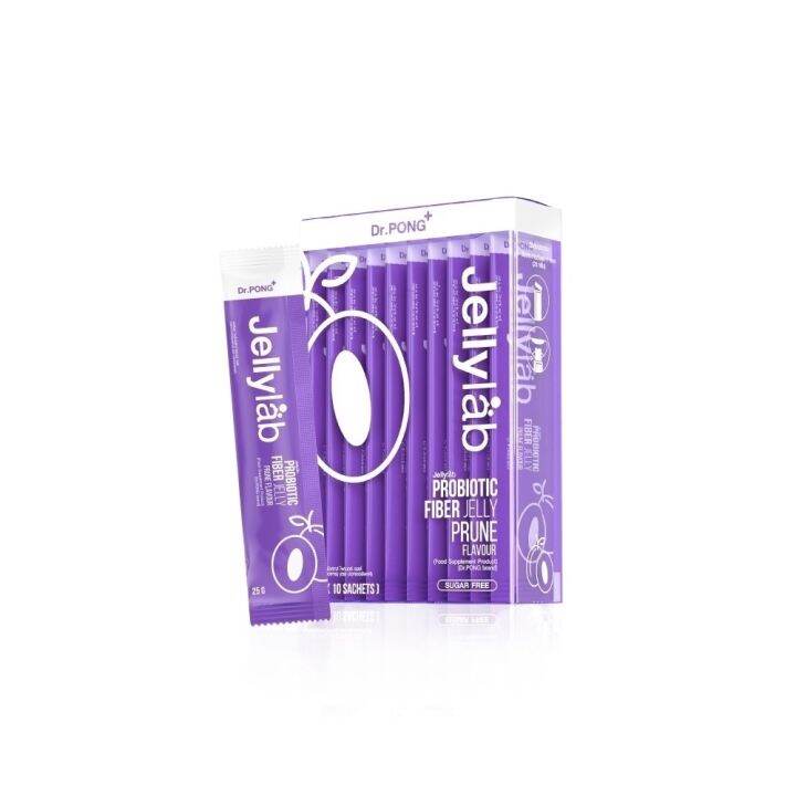 NEW Dr.PONG Jellylab probiotic fiber jelly โพรไบโอติกส์ไฟเบอร์เจลลี่