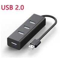 【Sleek】 ตัวแยก USB ความเร็วจุดรวมเดสก์ทอปพอร์ตคอมพิวเตอร์เดสก์ท็อปความเร็วสูง USB พีซีฮับขยายฮับ3.0/2.0อะแดปเตอร์มัลติแล็ปท็อป