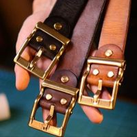 King Leather เข็มขัดหนังวัวแท้ นำเข้าจากอิตาลี Genuine Leather Belt Made in Italy IT-11