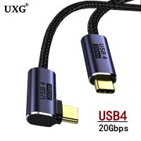 USB4 Gen2 Cable USB C 4K 60Hz Cable USB3.2 20Gbps Super Transfer For Oculus Quest2 link Acer Dell XPS SSD with Thunderbolt Cable