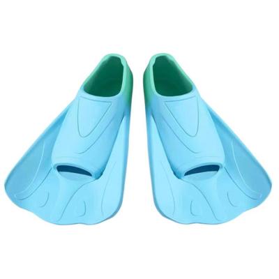 Swimming Fins Silicone Swimming Training Fins Short Blade Flippers Swim Fins Travel Size Flippers Silicone Swimming Fins for Snorkeling Diving Swimming remarkable