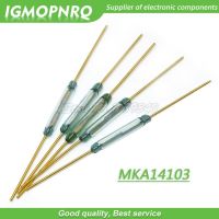 10pcs Reed Switch Plastic MKA14103 MKA10110 GPS 14B GPS 14A 2*14MM Anti Vibration Damage Magnetic Switch NC Normally Closed