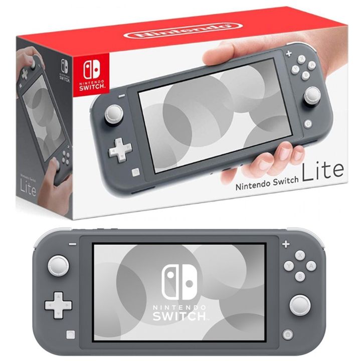 nintendo-switch-lite-gray-เครื่องเล่นเกมส์-nintendo-switch-รุ่น-lite-สีเทา-ของแท้-ประกันศูนย์-18-เดือน