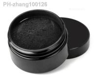 1pcs 80g Black Cosmetic Bottles Travel Cream Jars Empty Makeup Box Plastic Container Round Bead Storage Bottle Powder Pot