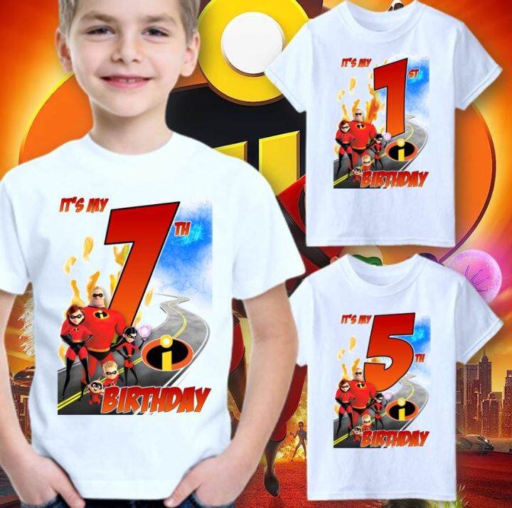 incredibles shirt kids