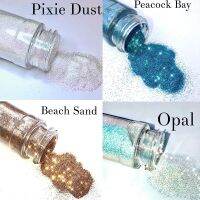 1 กล่อง Super Shiny Holographic Rainbow Bulk Glitter Aurora Pigment 0.2mm Fine Powder เลเซอร์ฝุ่น Chrome Dazzling NailArt ตกแต่ง-Souyine