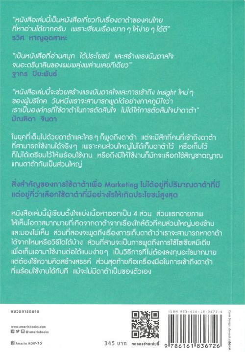 หนังสือ-data-driven-marketing-การตลาดแบบฉลาดใช้ดาต้า