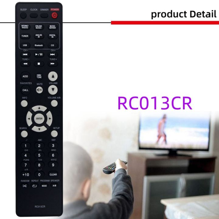 remote-control-rc013cr-replaced-for-marantz-cd-receiver-mcr611-mcr611u-m-cr611-m-cr611u-replacement
