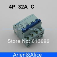 4P 32A 240V/415V Circuit breaker MCB C TYPE 4 Poles