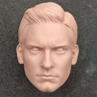 16 Scale Tobey Caroire 3 Unpainted Head สำหรับ12Body Action Figures DIY