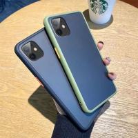 [ส่งจากไทย] ปุ่มสีผิวด้าน Case Xiaomi Mi 11 / Redmi Note10 2021 เเสี่ยวมี่ ขอบนิ่มหลังแข็ง