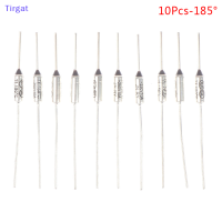 ?【Lowest price】Tirgat 10pcs Metal Thermal FUSE 10A 15A 250V อุณหภูมิ142 ° 150 ° 172 ° 185 ° 216 °