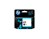 HP 65 Black สีดำ( (N9K02AA) อิงค์เจ็ทแท้ศูนย์ของใหม่คุณภาพ100%.ใช้กับเครื่อง รุ่น  DeskJet2220 , 2255 , 3720 , 3755