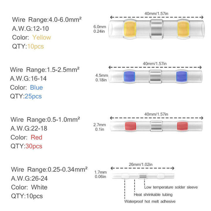 210-pcs-ขั้วต่อสายไฟหดความร้อน-135-pcs-ขั้วต่อ-crimp-ก้นผสมความร้อน-75-pcs-ขั้วต่อลวดบัดกรีซีล-iewo9238
