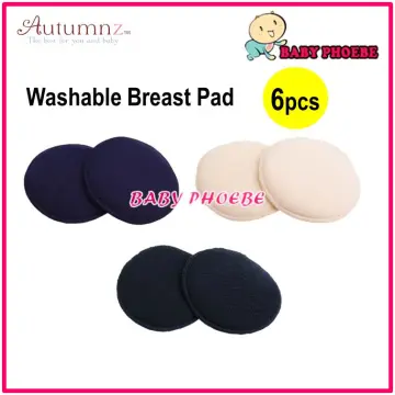 HOT] Autumnz Contoured Washable Breastpad 6pcs Pelapik Nursing Bra