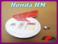 HONDA HM WIND SHIELD LOGO EMBLEM "RED" WING // โลโก้บังลม ปีกนก สีแดง สินค้าคุณภาพดี