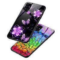 ┅❡▩ Motyl etui na telefon do Samsung Galaxy A50 A70 A10 A20 A30 A40 A51 A71 A10S A20S A30S A50S A20E A21S A01 A21 A31 A41 pokrywa