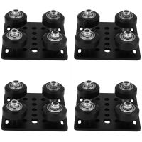 【Ready Stock&amp;COD】4X 3D Printer Accessories European Standard 2020 Aluminum Profile Pulley V-Slot Build Gantry Plate