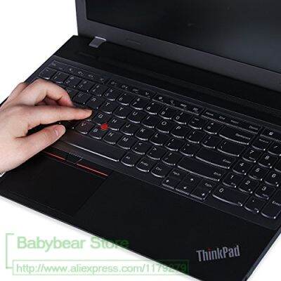 แผ่นคลุมคีย์บอร์ดหนัง Tpu 15.6นิ้วสำหรับ Lenovo Thinkpad W550S L560 L570 T550 T560 P50 P50S P51 P51S P70 P71 15นิ้ว