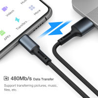 ร้อนค่าใช้จ่ายได้อย่างรวดเร็ว USB Type C เคเบิ้ลสำหรับ S Amsung R Edmi หัวเว่ย 1 2 3เมตรศัพท์มือถือข้อมูลชาร์จสาย USBC ยาว1เมตร2เมตร3เมตร