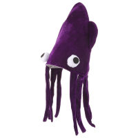 OULII Squid Hat Squid Headgear Festive Headgear Funny Performance Decor Hat Prop