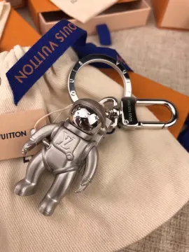 Louis Vuitton, Accessories, Louis Vuitton Silver Spaceman Key Chain  Astronaut Key Ring Holder Authen