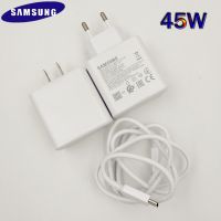 [KOLT Digital] Samsung ของแท้สายเคเบิลชนิด C คู่ชาร์จเร็ว45W สำหรับ Galaxy S22 S21 S20 Note 20อัลตร้า USB C ผนัง