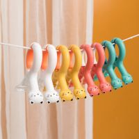 2pcs/set ABS Beach Towel Clips Large Plastic Windproof Clothes Hanging Peg Quilt Clamp Holder for Beach Chair Cruiser