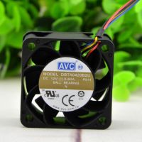 AVC DBTA0420B2U 4020 4ซม. 12V 0.50A เมนบอร์ด Pwm Server Double Ball Fan