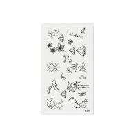 【YF】 Stylish Body Sticker Aesthetic Skin-friendly Lightweight Art Fake Tattoo  Waterproof