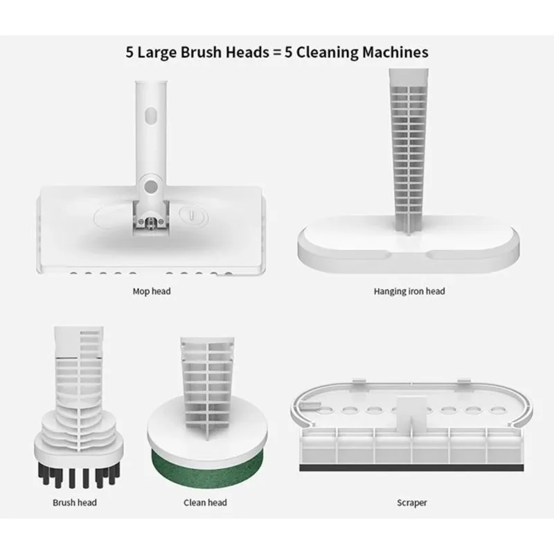 Deerma ZQ610 Steam Cleaner Electric Handheld Mop Floor Cleaner - Deerma