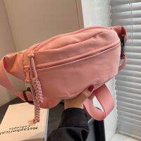 INS Fashion Sports Chest Bag Womens 2023 Korean Versatile Casual Mobile Waistpack Simple Crossbody Bag 7BVP