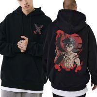 Japanese Anime Manga Black Clover Print Hoodie Asta Graphic Hoodies Autumn Winter Men Women Fashion Casual Oversized Sweatshirt Size Xxs-4Xl