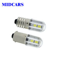 MIDCARS E10 BA9S หลอดไฟ LED t4W ไฟแสดงสถานะ 6.3V 12V 24V 48V 60V 120V 230V 1W 2835 4SMD ขายส่ง-ju544982