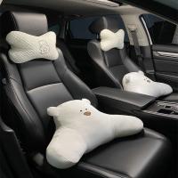 Car headrest Four seasons universal neck protection pillow Car seat back pillow cute pillow cushion decoration fashion Seat Cushions