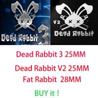 Dead Rabbit V2 3 max mesh Fat Rabbit Drop se destiny Kylin M Pro min v2 2 II glass Blaze kayfun x lite zeus x mesh tank sticker