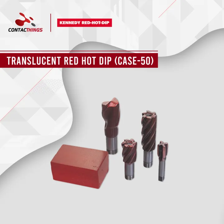 KENNEDY Translucent Red Hot Dip (Case50) Lazada