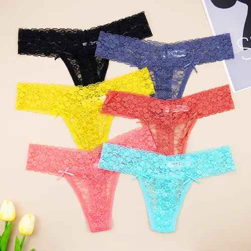 t back lace panty