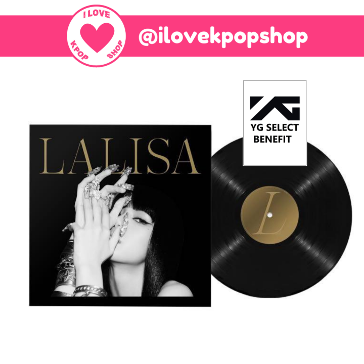 พร้อมส่ง-lisa-first-single-vinyl-lp-lalisa-limited-edition-yg-gift