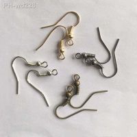 200pcs/lot High Quality Silver Plated Imitation Ear Wire Hooks Ear Studs DIY Earrings Hooks Wire For Women Jewelry Findings