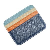 Retro Leather Credit Business Mini Card Wallet 2022 Convenient Man Women Smart Wallet Business Card Holder Cash Wallet Card Case